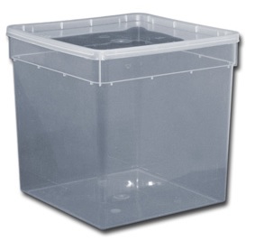Plastlåda 5,8L Transparant BP1 Ink Lock 50st